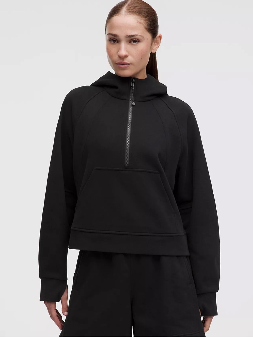 Lululemon Scuba Black Half-Zip
